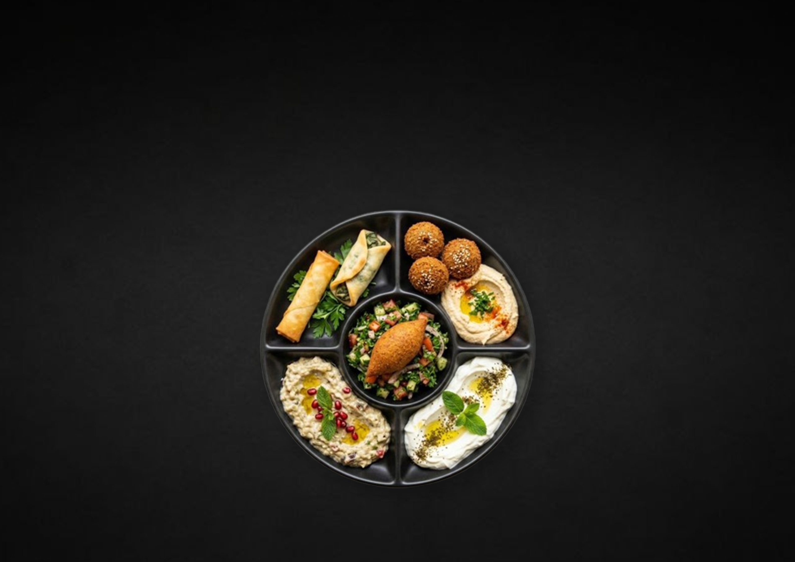 Assiette végétarienne