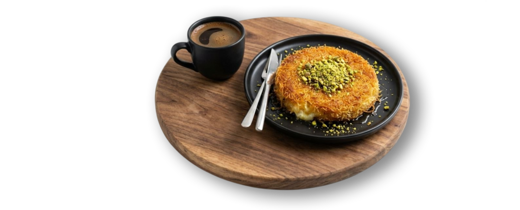 Café et Knafeh